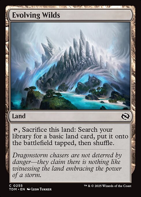 Evolving Wilds - Tarkir: Dragonstorm - 255