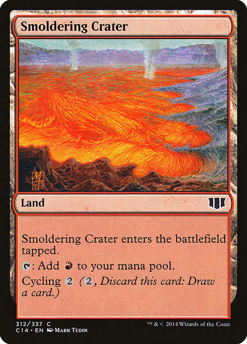 Smoldering Crater - Commander 2014 - 312
