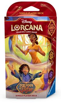 Disney Lorcana: Reign of Jafar Starter Deck (Amber & Amethyst) - Reign of Jafar