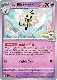Lillie's Ribombee - 067/159 - SV09: Journey Together - 067/159