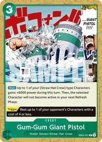 Gum-Gum Giant Pistol - Extra Booster: Anime 25th Collection - EB02-021