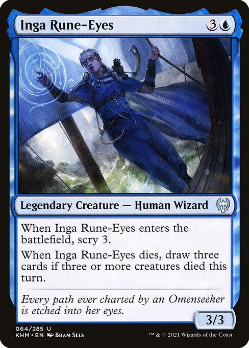 Inga Rune-Eyes - Kaldheim - 64