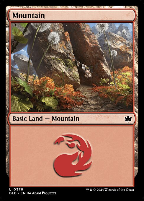 Mountain - Bloomburrow - 376