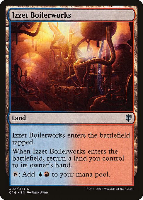 Izzet Boilerworks - Commander 2016 - 302