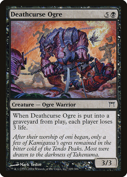 Deathcurse Ogre - Champions of Kamigawa - 109