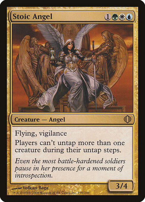 Stoic Angel - Shards of Alara - 199