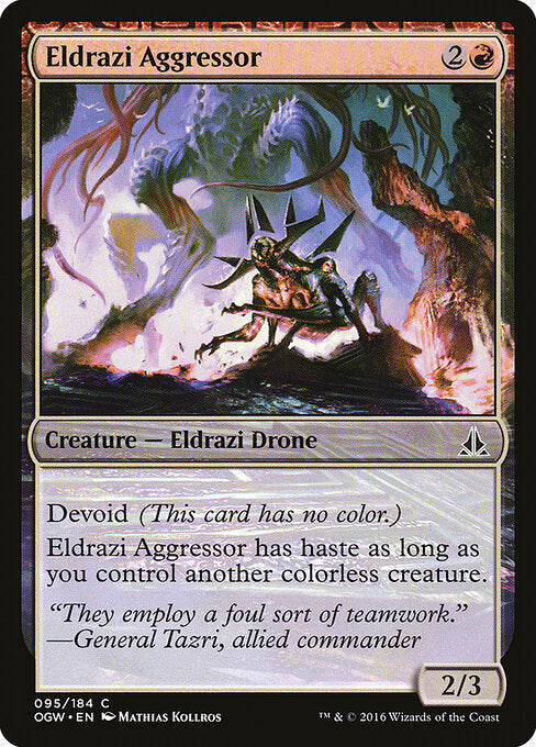 Eldrazi Aggressor - Oath of the Gatewatch - 95