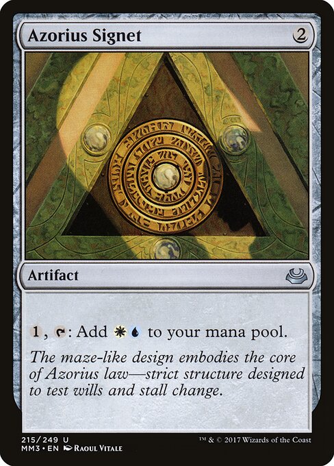 Azorius Signet - Modern Masters 2017 - 215
