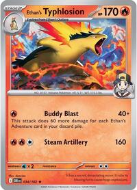 Ethan's Typhlosion - SV10: Destined Rivals - 034/182