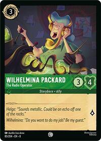 Wilhelmina Packard - The Radio Operator - Reign of Jafar - 85/204
