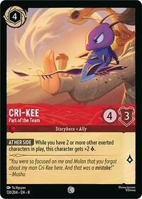 Cri-Kee - Part of the Team - Reign of Jafar - 131/204