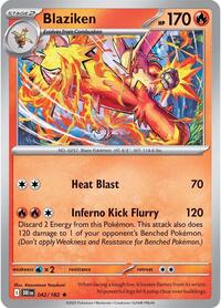 Blaziken - 042/182 - SV10: Destined Rivals - 042/182