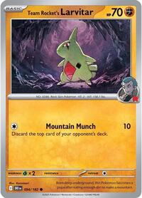 Team Rocket's Larvitar - SV10: Destined Rivals - 094/182