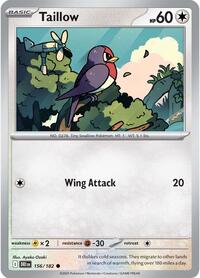 Taillow - SV10: Destined Rivals - 156/182
