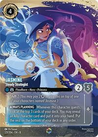Jasmine - Steady Strategist (Enchanted) - Reign of Jafar - 221/204