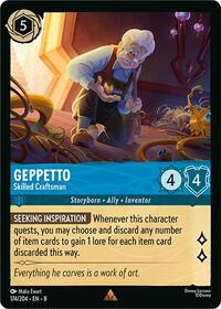 Geppetto - Skilled Craftsman - Reign of Jafar - 174/204