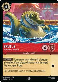 Brutus - Fearsome Crocodile (Foil) - Reign of Jafar - 125/204