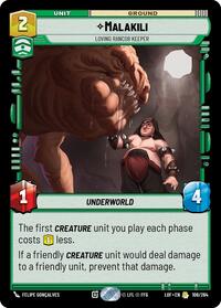Malakili - Loving Rancor Keeper - Legends of the Force - 108/264