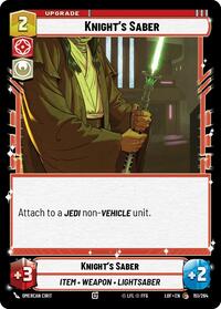 Knight's Saber - Legends of the Force - 151/264