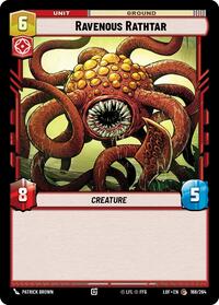Ravenous Rathtar - Legends of the Force - 168/264