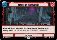 Temple of Destruction - Legends of the Force - 025/264