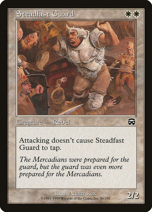 Steadfast Guard - Mercadian Masques - 50