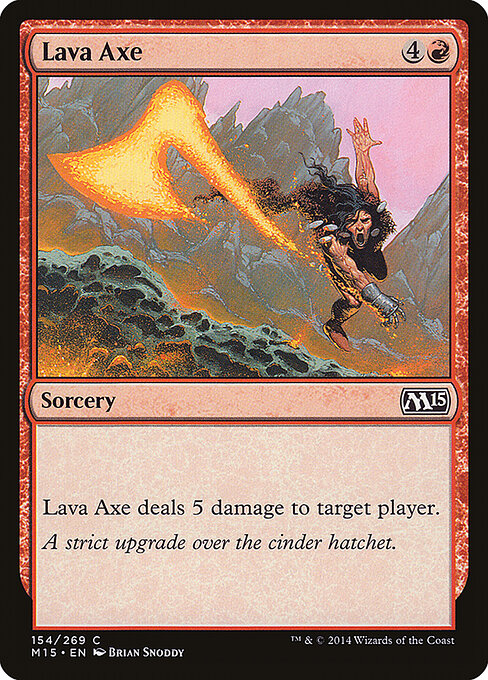 Lava Axe - Magic 2015 - 154