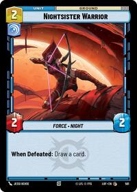 Nightsister Warrior (Foil) - Legends of the Force - 561
