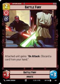 Battle Fury (Foil) - Legends of the Force - 641