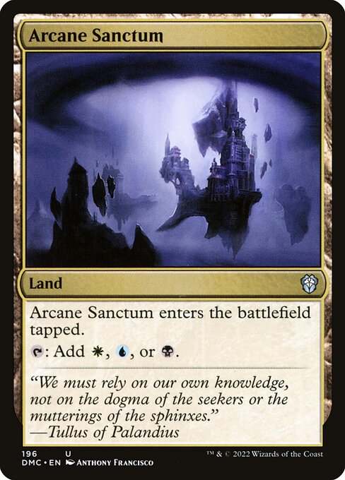 Arcane Sanctum - Dominaria United Commander - 196