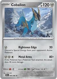 Cobalion - SV: Black Bolt - 066/086