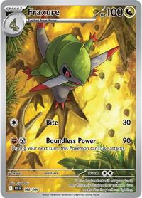 Fraxure - 146/086 - SV: Black Bolt - 146/086