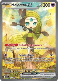 Meloetta ex - 167/086 - SV: Black Bolt - 167/086