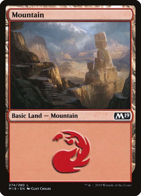 Mountain - Core Set 2019 - 274