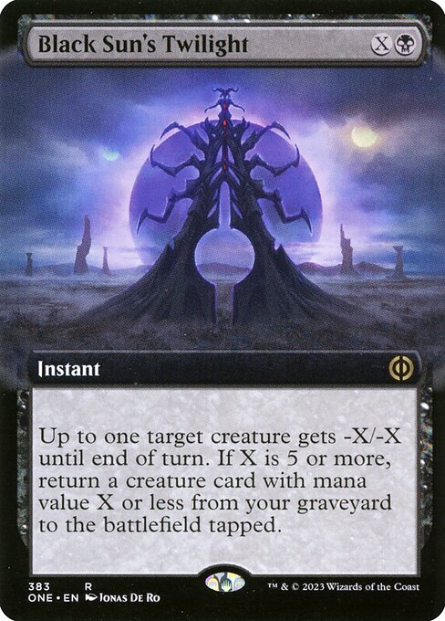 Black Sun's Twilight - Phyrexia: All Will Be One - 383
