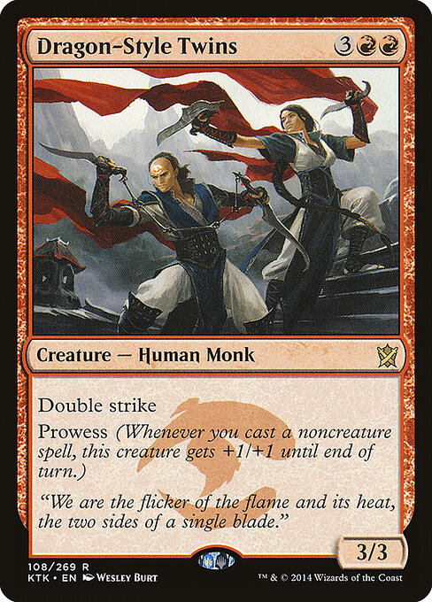 Dragon-Style Twins - Khans of Tarkir - 108
