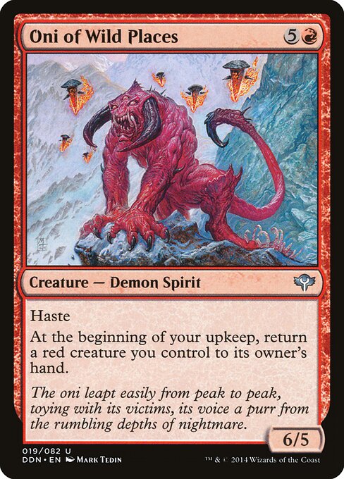 Oni of Wild Places - Duel Decks: Speed vs. Cunning - 19