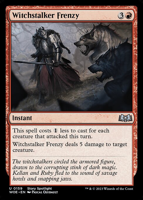 Witchstalker Frenzy - Wilds of Eldraine - 159