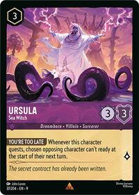 Ursula - Sea Witch - Fabled - 37/204