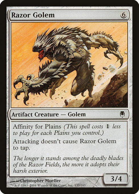 Razor Golem - Darksteel - 137
