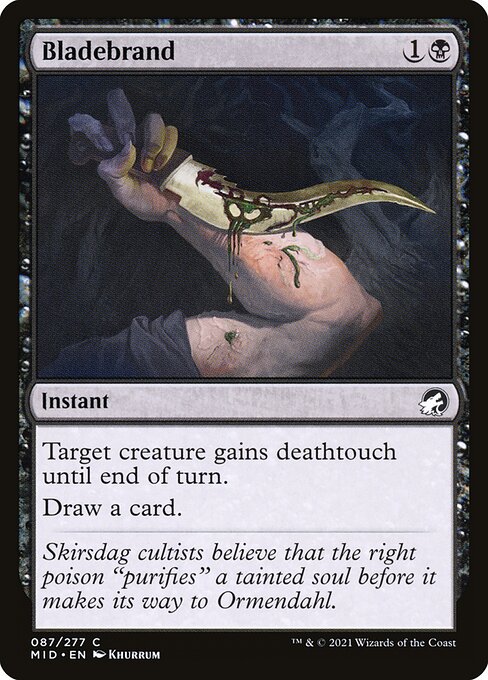 Bladebrand - Innistrad: Midnight Hunt - 87