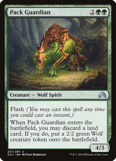 Pack Guardian - Shadows over Innistrad - 221