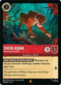 Shere Khan - Menacing Predator - Fabled - 104/204
