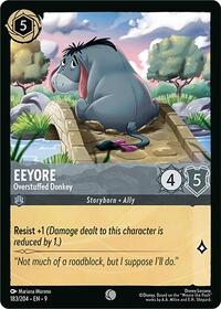Eeyore - Overstuffed Donkey - Fabled - 183/204