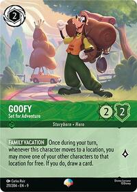 Goofy - Set for Adventure (Epic) - Fabled - 211/204