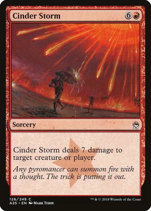 Cinder Storm - Masters 25 - 126