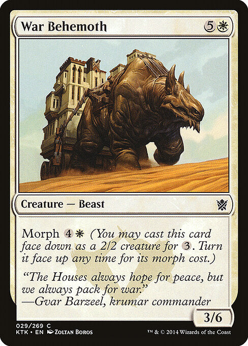 War Behemoth - Khans of Tarkir - 29