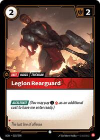 Legion Rearguard - Origins - 010/298
