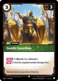 Sunlit Guardian - Origins - 054/298