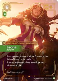 Leona, Zealot - Origins - 079/298